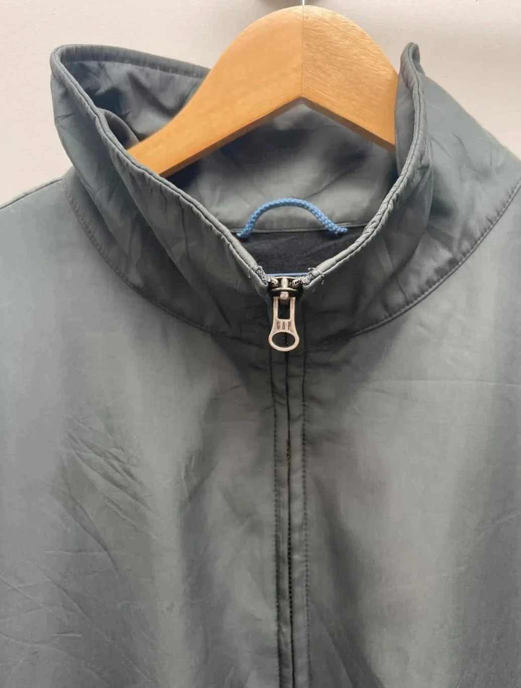 90s vintage GAP veste high neck zipup nylon jacket Mens XL – photo 9